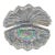 Vintage Iridescent Glass Clam Shell For Sale