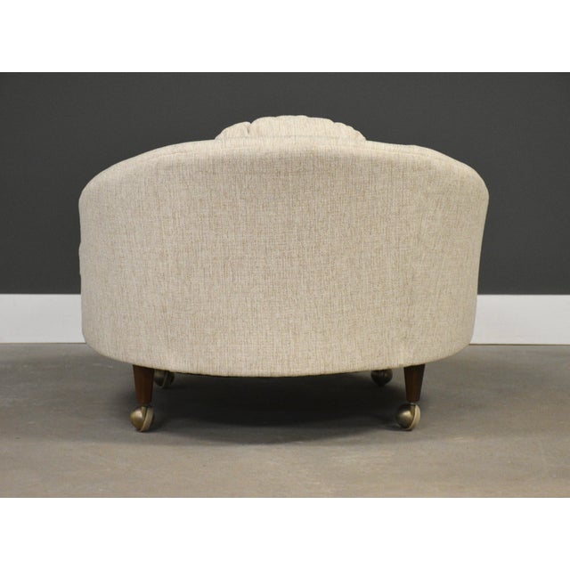1960s 1960s Beige Round Lounge Chairs by Adrian Pearsall For Sale - Image 5 of 9