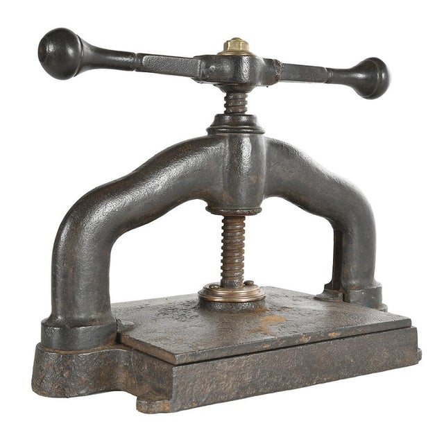 Antique Binding Press, 19th-Century For Sale - Image 4 of 9