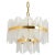 Gilt Brass & Crystal Glass Light Chandelier Corina, Kalmar, Austria, 1970s For Sale - Image 12 of 12