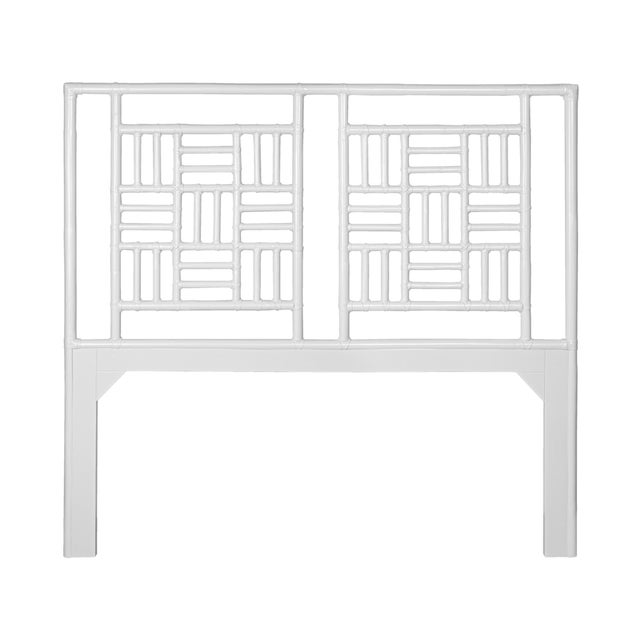 Not Yet Made - Made To Order Finn Standard Bed Queen - White For Sale - Image 5 of 12