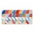 2026, Perpetual Transitions, Bauhaus Movement Triptych, Original Painting in Vivid Tones by Natalia Roman For Sale