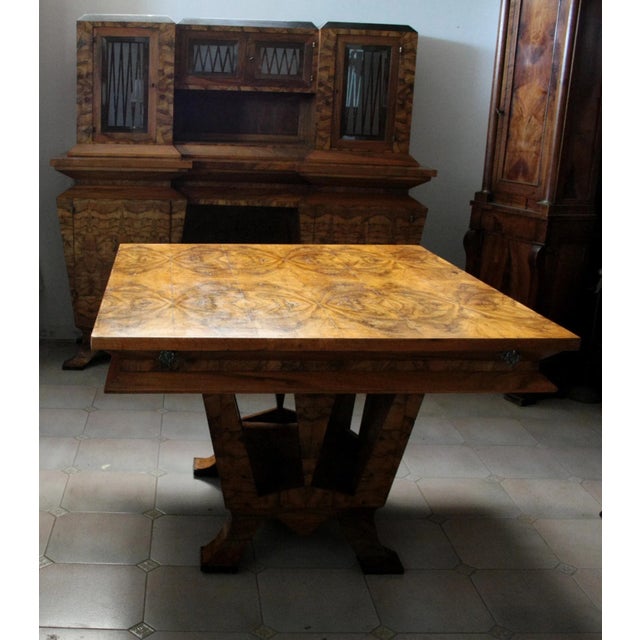 Art Deco Table for Minister Botta, Rome, Italy, 1933 For Sale - Image 12 of 17