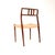 Vintage Danish Model 79 Chairs from Niels Moller, 1960s, Set of 4 For Sale - Image 13 of 15