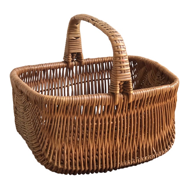 Mid20th Century Garden Trug Basket Chairish