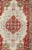 Layered Medallion Vintage Turkish Area Rug Oushak With Geometric Motifs For Sale - Image 4 of 8