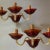 Vintage Italian Ruby Red Murano Glass Sconces from Made Murano Glass, Set of 2 For Sale - Image 6 of 7