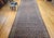 19th Century Persian Farahan Gallery Rug, Hand-Knotted Wool, Herati Geometric Pattern, Navy & ivory, 7x19 For Sale - Image 12 of 18