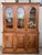 Early 20th Century Bookcase or Vitrine in Spanish Pine with Three Arch Glass Doors For Sale - Image 9 of 18