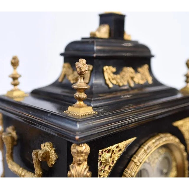 Victorian Bracket Clock, 1880s For Sale - Image 12 of 15