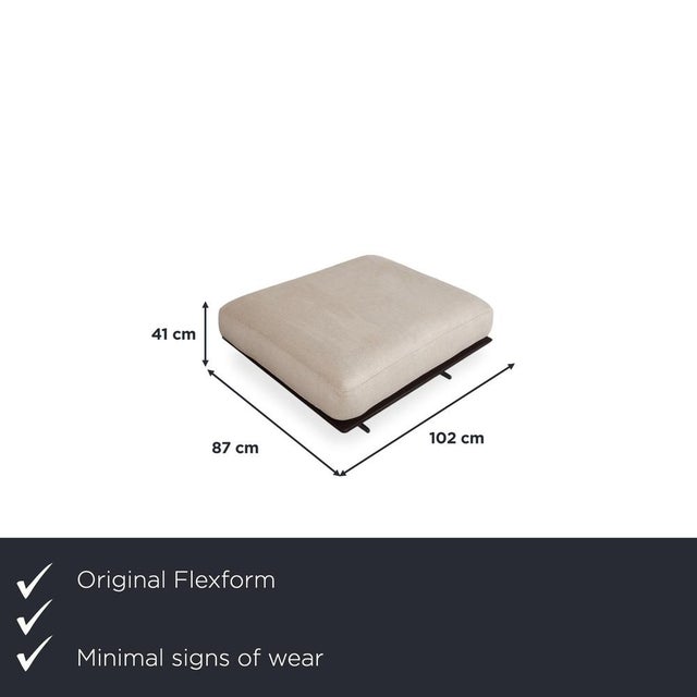 with the Flexform Soft Dream ottoman, you get a piece of seating furniture that echoes the design language of the large...
