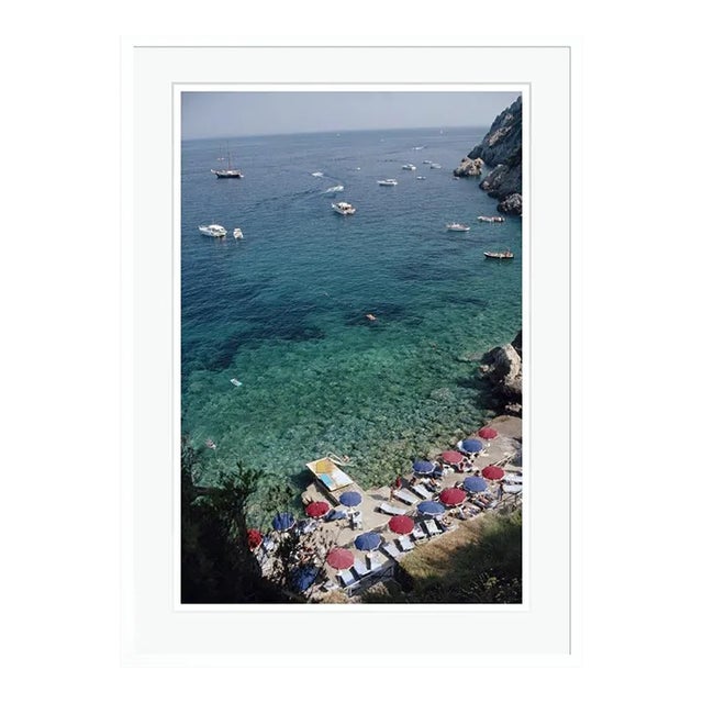 View From Il Pellicano 1991 by Slim Aarons Framed C-Print For Sale