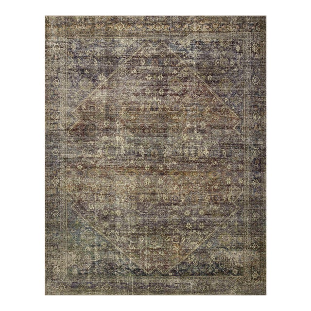 Amber Lewis x Loloi Morgan Spice / Lagoon 2'-0" x 5'-0" Accent Rug For Sale
