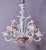 Beautiful venetian chandelier from murano with floral decoration. Very good condition without broken pieces. The...