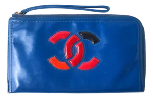 Chanel Handbag Clutch With Wrist Strap, Circa 2010s