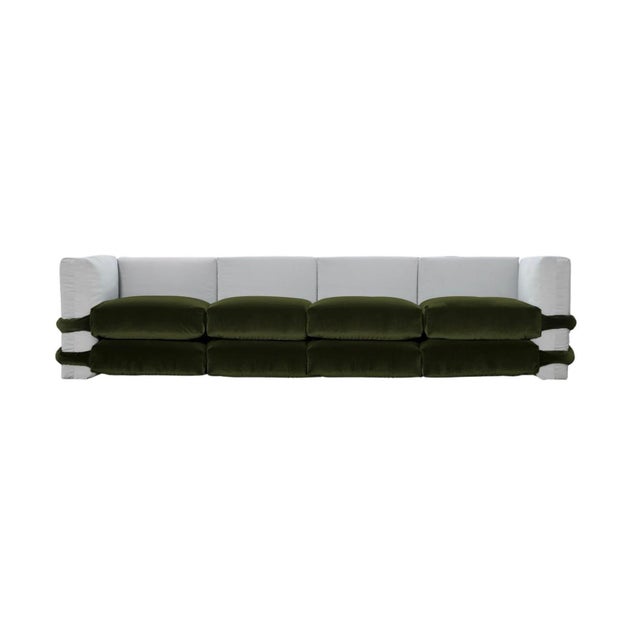 Pillow Sofa in Velvet by Muller Van Severen for BD Barcelona For Sale - Image 15 of 18