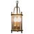 Pink French Round Brass and Glass Lantern, 1930 For Sale - Image 8 of 8