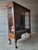 Antique Queen Anne Style Mahogany Glass Vitrine Display Cabinet For Sale - Image 4 of 12
