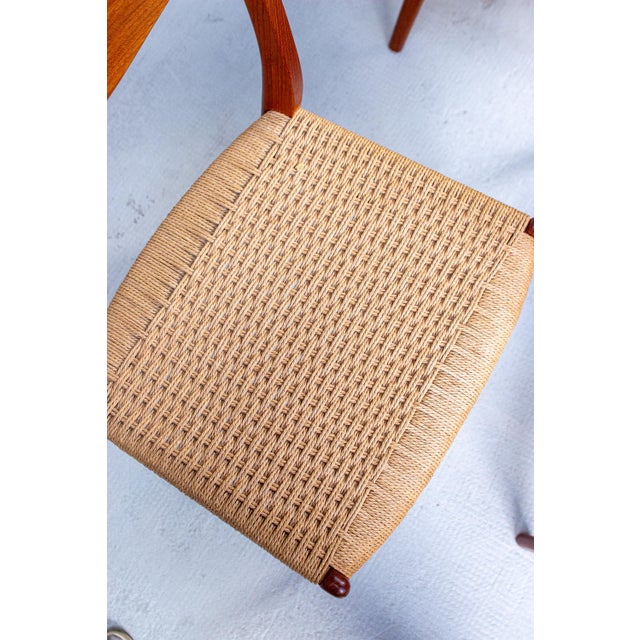 Mid-Century Danish Teak Chairs by Arne Wahl Iversen, 1960s, Set of 5 For Sale - Image 15 of 18