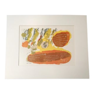 1960s Vintage Sister Corita Pop Modernist "Each a Heart" Print For Sale