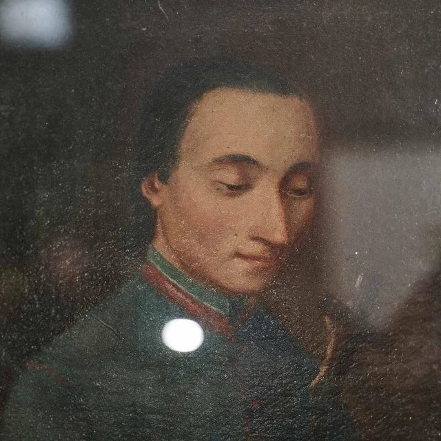 Portrait, Late 1800s-Early 1900s, Painting, Framed For Sale - Image 6 of 7