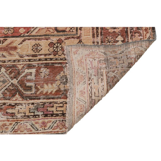 Mid 20th Century Mid 20th Century Distressed Antique Wool Khotan Rug For Sale - Image 5 of 7