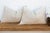 Ivory Frost Lumbar Moroccan Silk Pillows, Set of 2 For Sale - Image 11 of 11