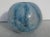 Glass Blue Art Glass Globe Vase Biot France For Sale - Image 7 of 8