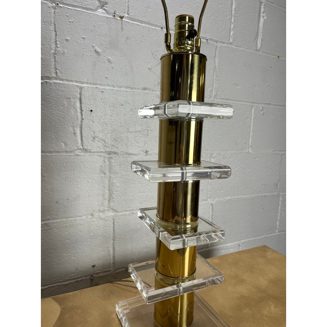 1970s 1970s Styled After Kovacs Mid Century Modern Lamp For Sale - Image 5 of 9