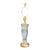 Early 21st Century, Wildwood, Cut Crystal and Brass Table Lamp For Sale