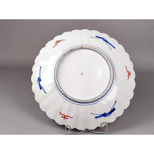 Antique Japanese Imari Plate For Sale - Image 5 of 14