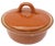 Vintage Glazed Terracotta Ramekins With Lids, Set of 5 For Sale - Image 4 of 5