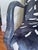 Pair of Mid 20th Century Lacquered Neoclassical Dolphin Armchairs ~ New Upholstery For Sale - Image 9 of 17