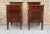 Art Nouveau Walnut Nightstands, 1900s, Set of 2 For Sale - Image 9 of 11