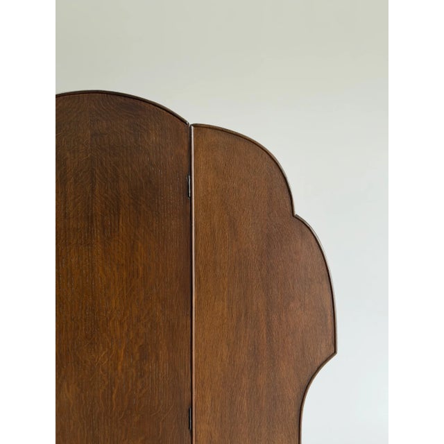 1950s Art Deco Walnut Armoire For Sale - Image 12 of 17