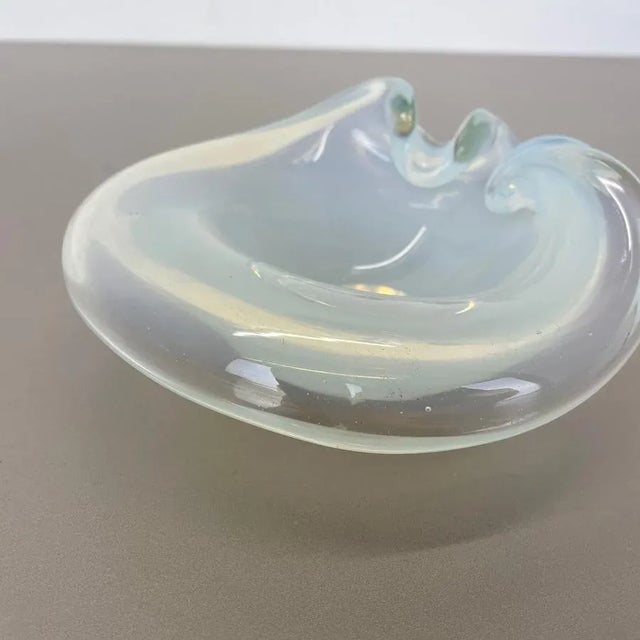 Murano Glass Shell Bowls by Antonio Da Ros Cenedese, 1960s, Set of 2 For Sale - Image 15 of 18