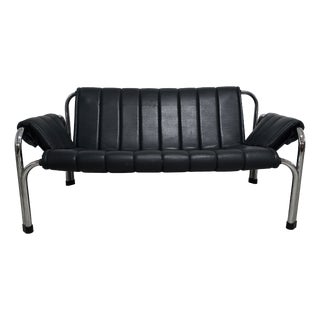 Chromed Sofa by Viliam Chlebo, 1970s For Sale