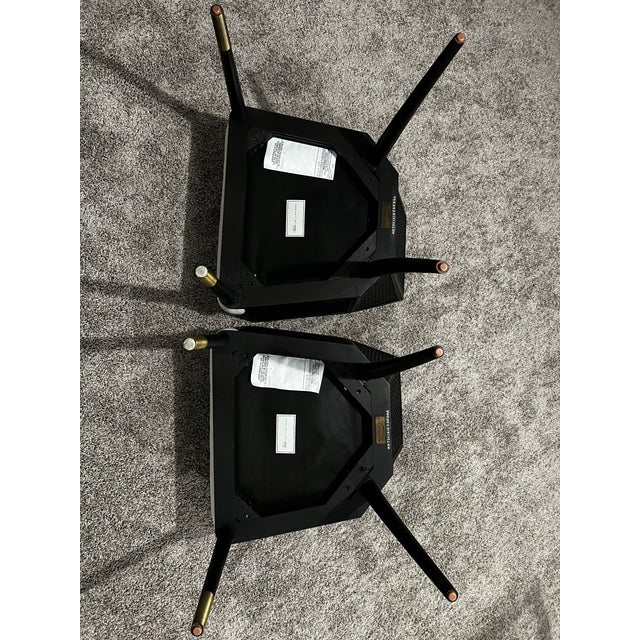 Modern Baker Milling Road Mr-7041 Kara Mann Collection Cane Armchairs - a Pair For Sale - Image 3 of 11