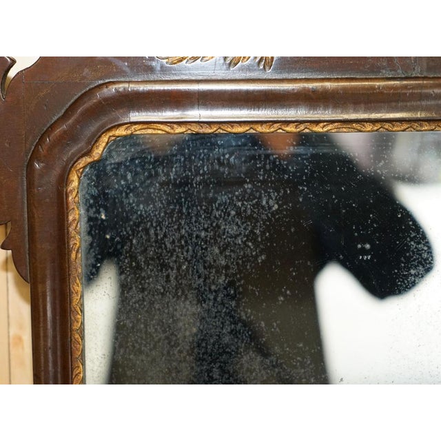 18th Century Georgian Style Mirror in Giltwood, 1880s For Sale - Image 10 of 18