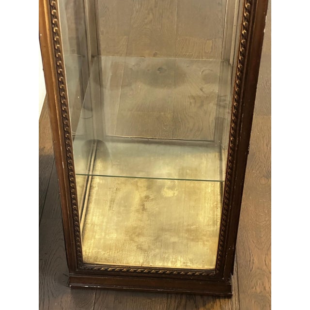 Louis XVI Style Wooden and Glass Counter Display Case, 1890s For Sale - Image 11 of 18