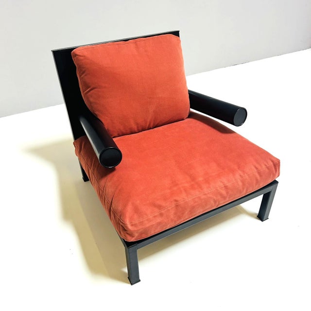 1980s Baisity Lounge Chair by Antonio Citterio for B&B Italia, 1987 For Sale - Image 5 of 11
