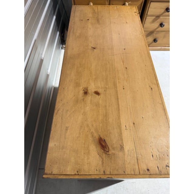Antique Pine Two Over Three Drawers - Chest of Drawers From England For Sale - Image 14 of 18