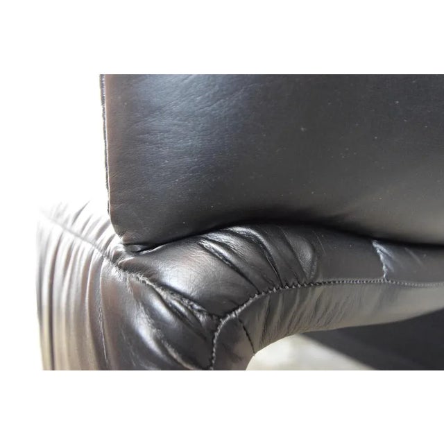 Textile Vintage Leatherette Armchair, 1970s For Sale - Image 7 of 15