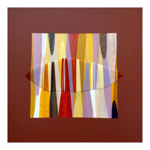 Abstract "Poemes Xxxix" Original Artwork by Raul De La Torre