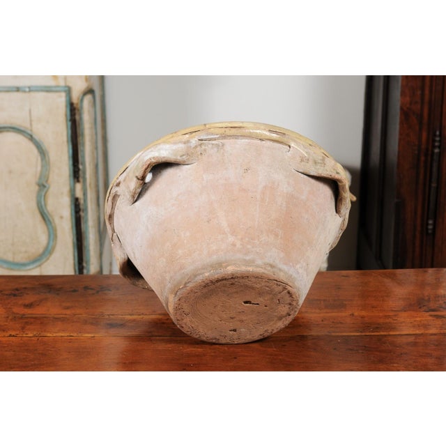 Italian 1820s Yellow Glazed Pottery Bowl from Calabria with Green Accents Chairish