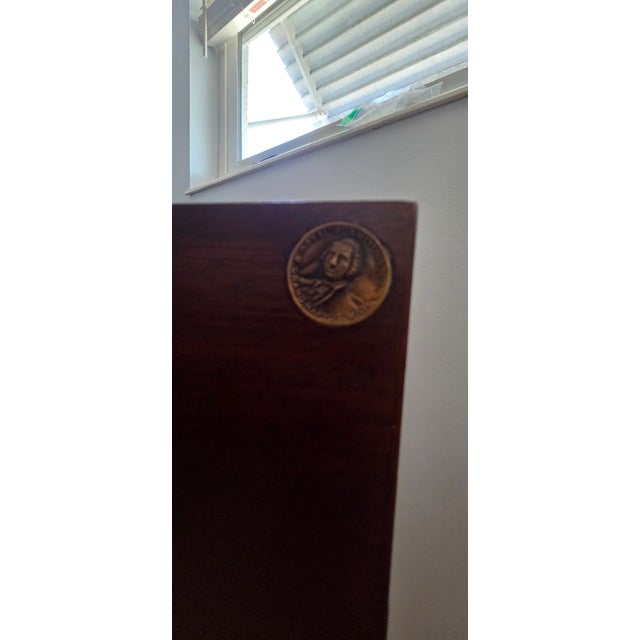 1920s The Royal Furniture Company Mahoghany Inlaid Sideboard For Sale - Image 11 of 17