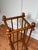 Camel Arts & Crafts Solid Wood Stick & Ball Collapsible Umbrella Stand For Sale - Image 8 of 12