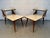 1950s Mid-Century Modern Atomic Tiered Table Set, 3 Pieces For Sale - Image 15 of 18