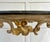 French Louis XV Gilt Gold Mirror and Scagliola Console Table For Sale - Image 9 of 12