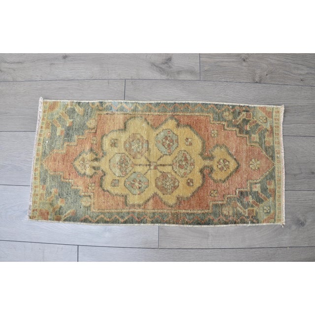 1960s Tribal Floor Wool Rug For Sale - Image 6 of 6